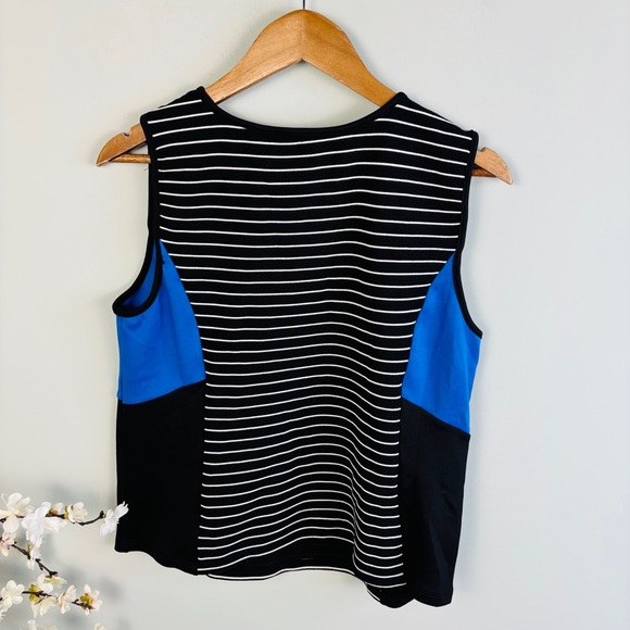 Ashley Stewart Striped Tank NWT Size 14/16 - Picture 3 of 5